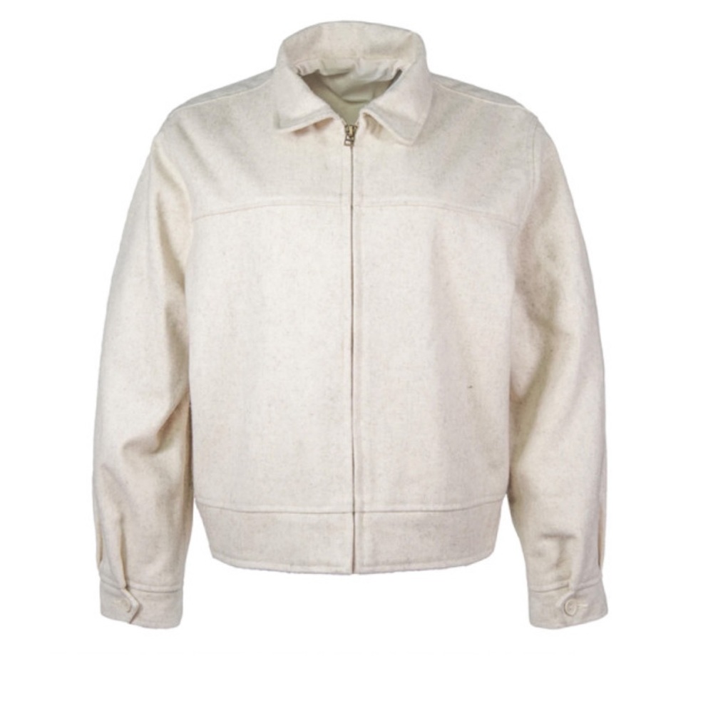 Wyllis zanzi pilot jacket in oatmeal